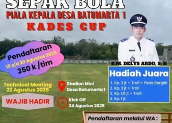 Persego FC Dipastikan Mengikuti Laga Kades Cup di Batumarta I